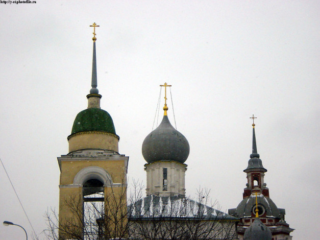 Обои картинки фото москва, церковь, максима, блаженного, города, россия