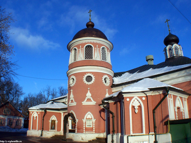 Обои картинки фото москва, никольская, церковь, города, россия
