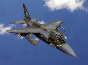 Картинка jaguar авиация боевые самолёты франция истребитель великобритания ударный