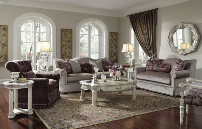 Обои картинки фото интерьер, гостиная, ковер, кресло, диван