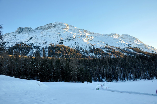 Обои картинки фото природа, горы, снег
