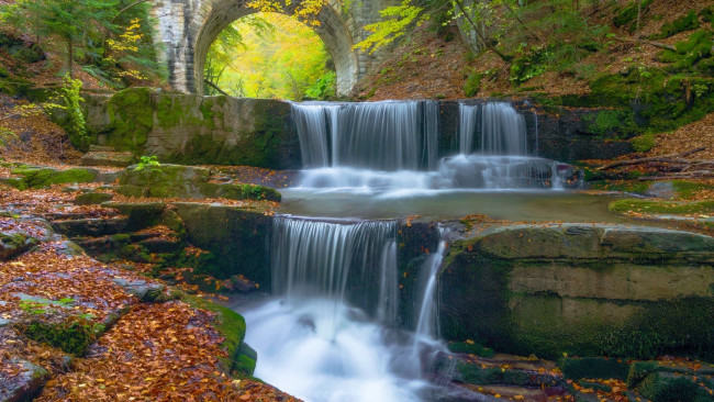 Обои картинки фото sitovo waterfall, bulgaria, природа, водопады, sitovo, waterfall