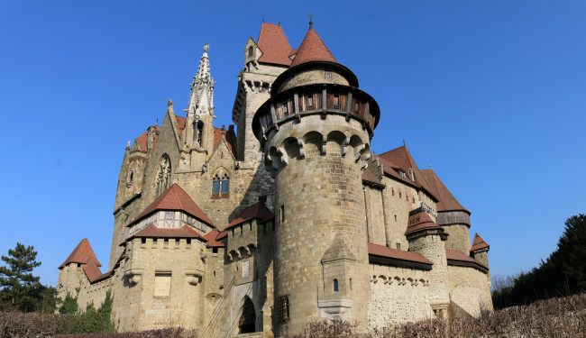 Обои картинки фото castle kreuzenstein, города, - дворцы,  замки,  крепости, башни, стены, замок