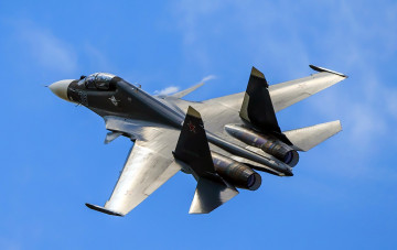 Картинка su-30sm авиация боевые+самолёты истребитель