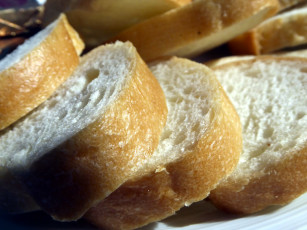 Картинка еда хлеб +выпечка ломтики багет