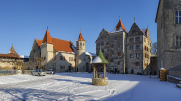 Картинка harburg+castle города замки+германии harburg castle