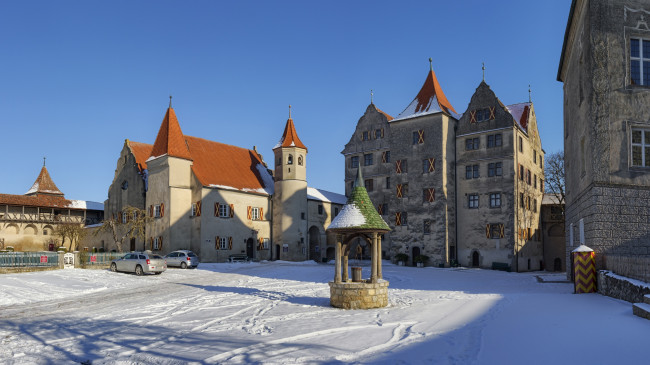 Обои картинки фото harburg castle, города, замки германии, harburg, castle
