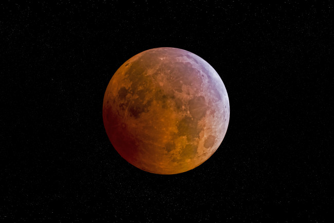 Обои картинки фото космос, луна, лунное, затмение, 2014