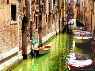 Картинка italy venice little rio города венеция италия