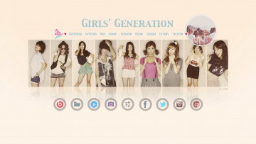 Картинка музыка girls generation snsd корея девушки