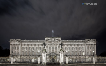 Картинка города лондон великобритания ночь дом