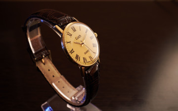 Картинка бренды -+другое советские часы черно белые луч наручные кoжаный ремешок