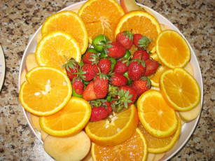 обоя frukti, еда, фрукты, ягоды