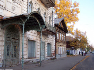 обоя кострома, дом, купцов, третьяковых, города, улицы, площади, набережные