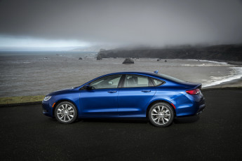 Картинка 2015+chrysler+200+s автомобили chrysler голубой ночь металлик побережье