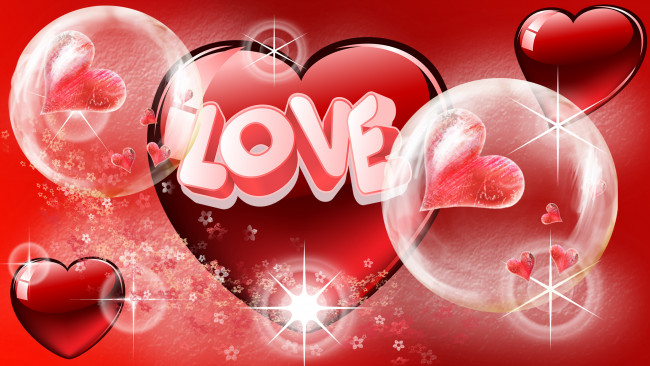 Обои картинки фото праздничные, день святого валентина,  сердечки,  любовь, фон, сердечки