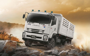 Картинка 2018+isuzu+fvz+240 автомобили isuzu камни fvz 240 грузовик грузовой транспорт