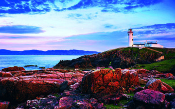 Картинка природа маяки побережье маяк скалы