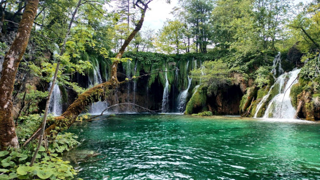 Обои картинки фото plitvice lakes national park, croatia, природа, водопады, plitvice, lakes, national, park