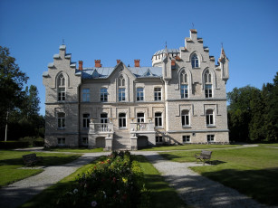 Картинка vasalemma estonia города дворцы замки крепости замок