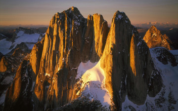 Картинка природа горы скалы снега
