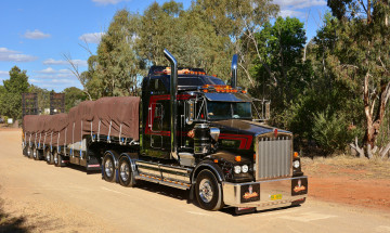 Картинка kenworth+t659 автомобили kenworth грузовик тяжелый тягач седельный