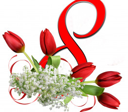 обоя праздничные, международный женский день - 8 марта, цветы, фон