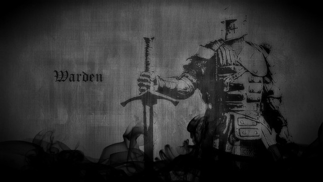 Обои картинки фото видео игры, for honor, меч, доспехи, рыцарь, варден