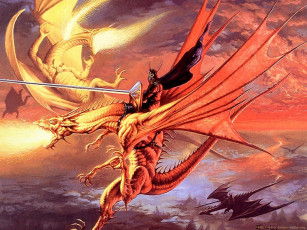 Картинка jeff easley 22 фэнтези драконы