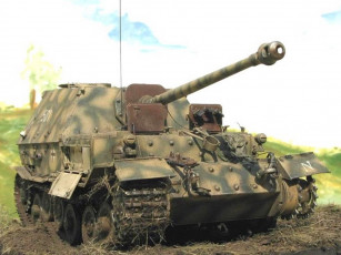 Картинка истребитель танк elephant техника военная