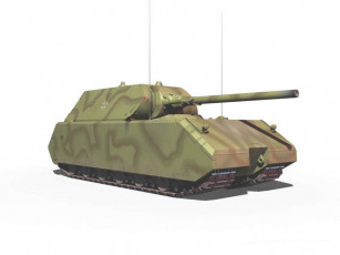 Картинка сверхтяжёлый танк pz viii маус техника военная