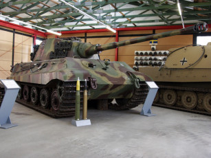 Картинка тяжёлый танк pzkpfw vi ausf тигр ii техника военная