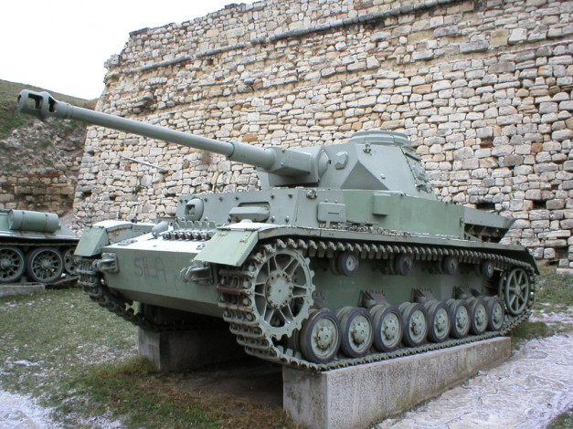 Обои картинки фото средний, танк, pzkpfw, iv, техника, военная