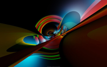 Картинка 3д графика abstract абстракции фракталы