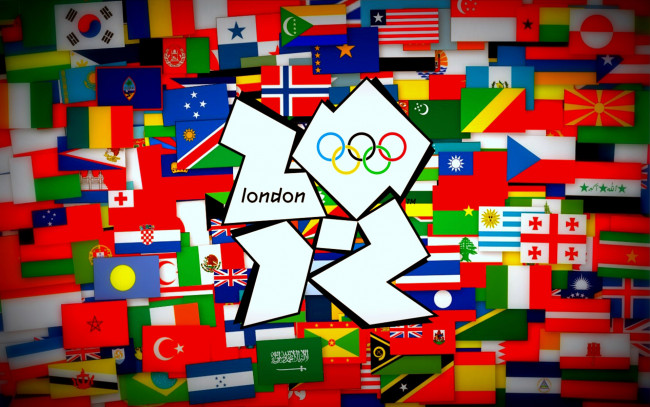 Обои картинки фото спорт, 3d, рисованные, олимпиада, 2012