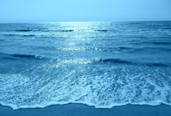 Картинка природа побережье синий
