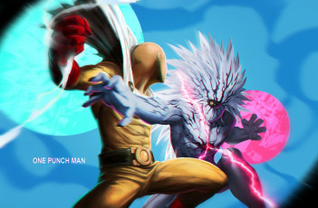 Картинка аниме one+punch+man ванпачмен ???