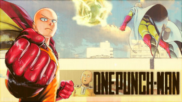 Картинка аниме one+punch+man сайтама