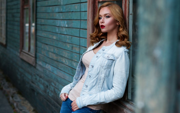 Картинка девушки -unsort+ брюнетки +шатенки макияж джинсы куртка девушка барак шатенка модель