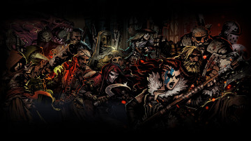Картинка видео+игры darkest+dungeon персонажи