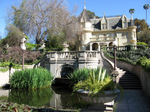 Картинка kimberly crest house and gardens california города здания дома