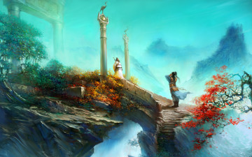 Картинка jade dynasty видео игры самурай колонна