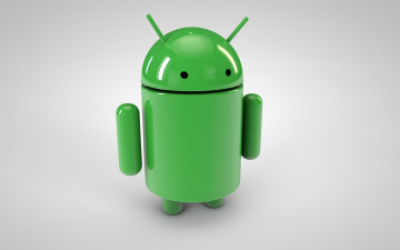 Картинка компьютеры android логотип серый зеленый