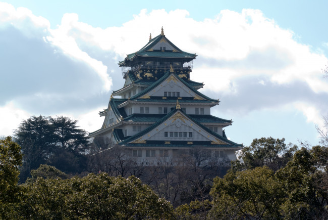 Обои картинки фото города, замки, Японии, пагода