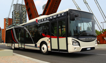 Картинка автомобили автобусы urbanway bus iveco