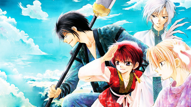 Обои картинки фото аниме, akatsuki no yona, рассвет, йоны