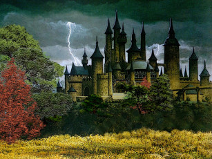 Картинка castle фэнтези замки