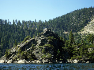 Картинка emerald bay state park природа горы заповедник
