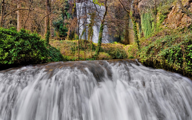 Обои картинки фото природа, водопады, вода, поток