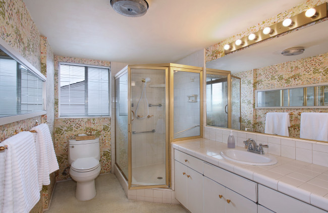Обои картинки фото интерьер, ванная и туалетная комнаты, уют, дизайн, стиль, ванная